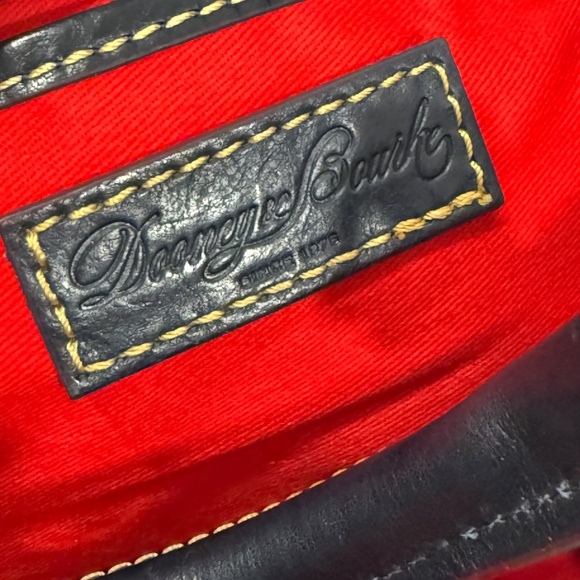 Dooney & Bourke Navy Florentine Brenna like new - Picture 11 of 13